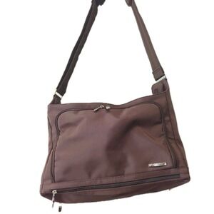 Everything Bag Palm Beach Brown Slim Toiletry Travel Organizer Bag